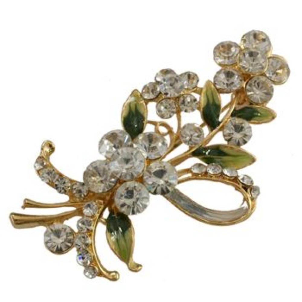 New Victorian Style Floral Brooch Pin